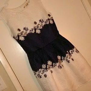 Flower Sleeveless Dress